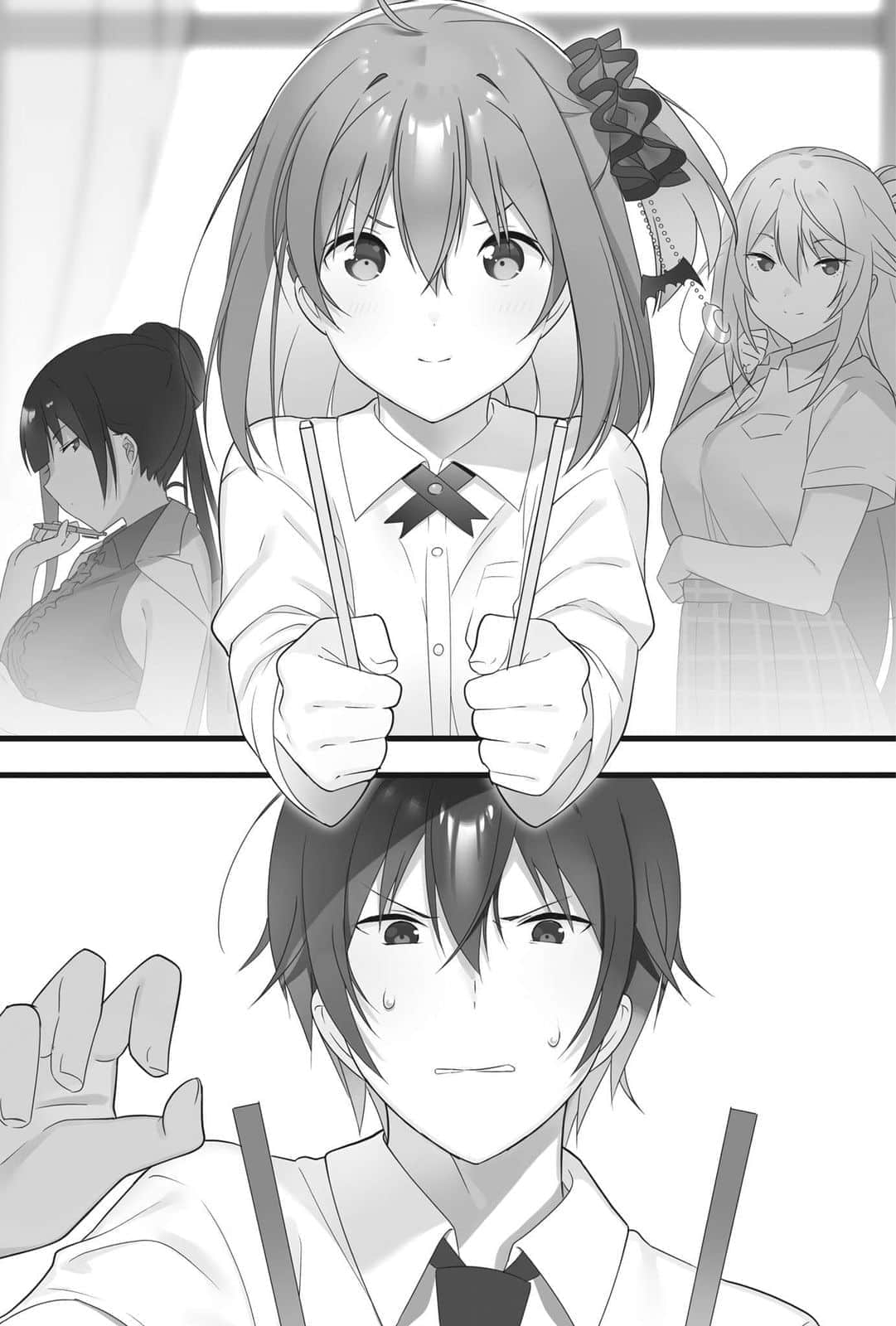 《娇羞俏梦魔的得意表情真可爱。》3～那个，我也要认真起来了喔……？ 终章插图（1）