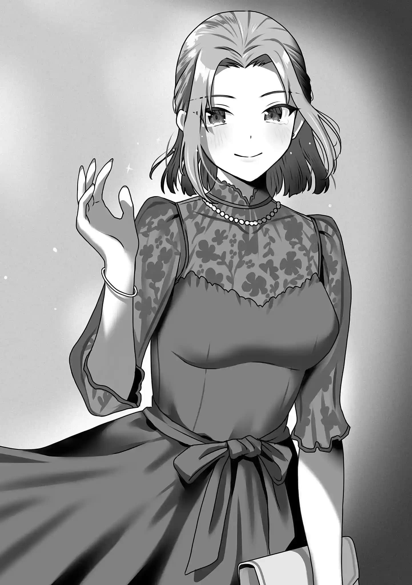 与营业科的美女同事之间，仅仅是一起吃饭的日常小说插图（28）