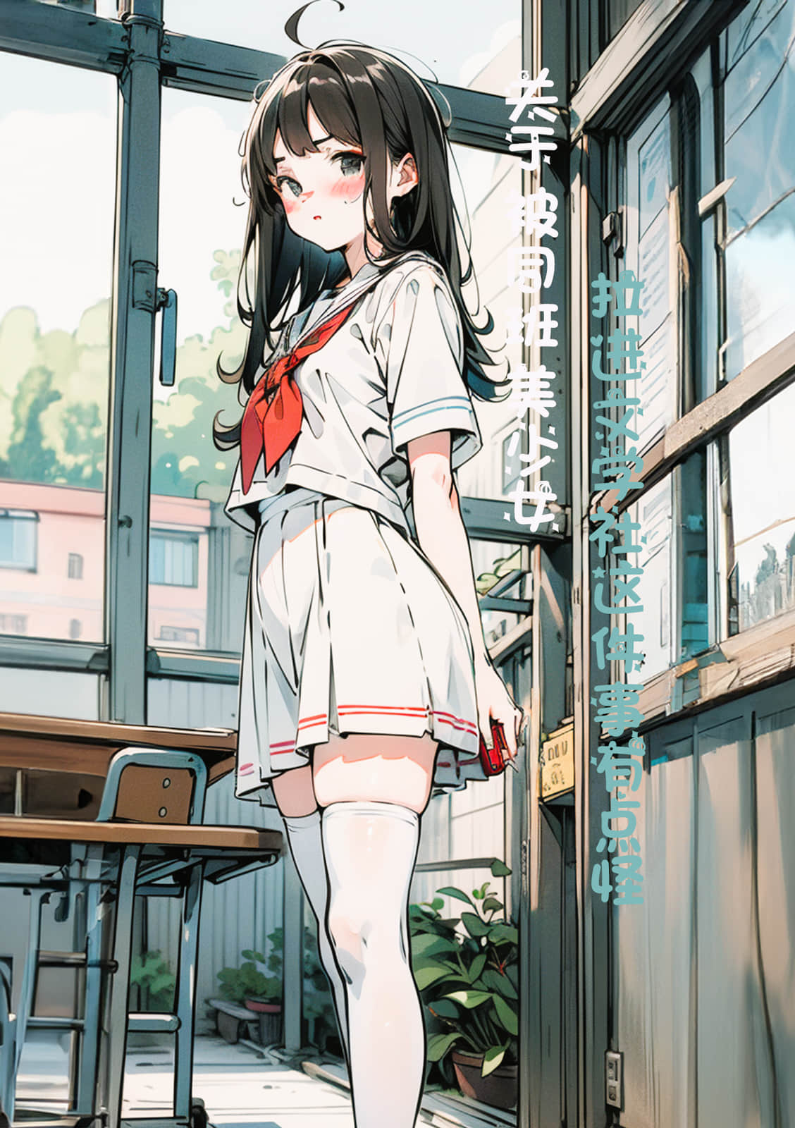 《关于被同班美少女拉进文学社这件事有点怪》入社，与其之后的。 作品相关插图（1）