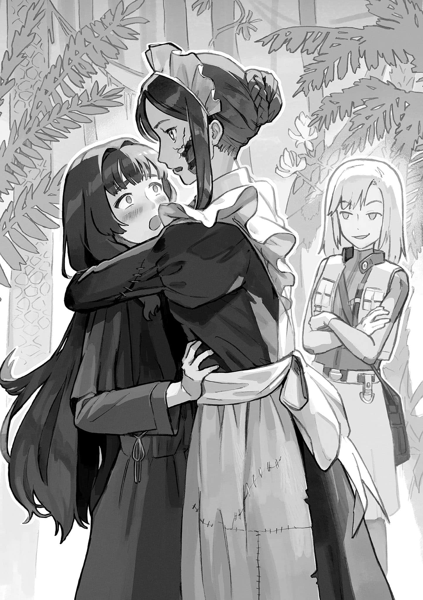 《少女星間漂流記》2 待之星插圖（1）