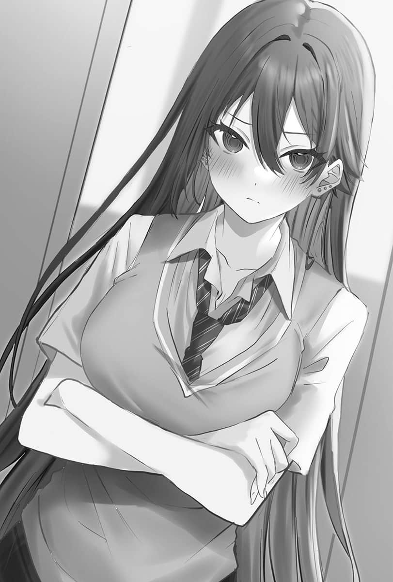 《鄰座的不良少女清水同學染黑了頭髮》3 插圖(6)