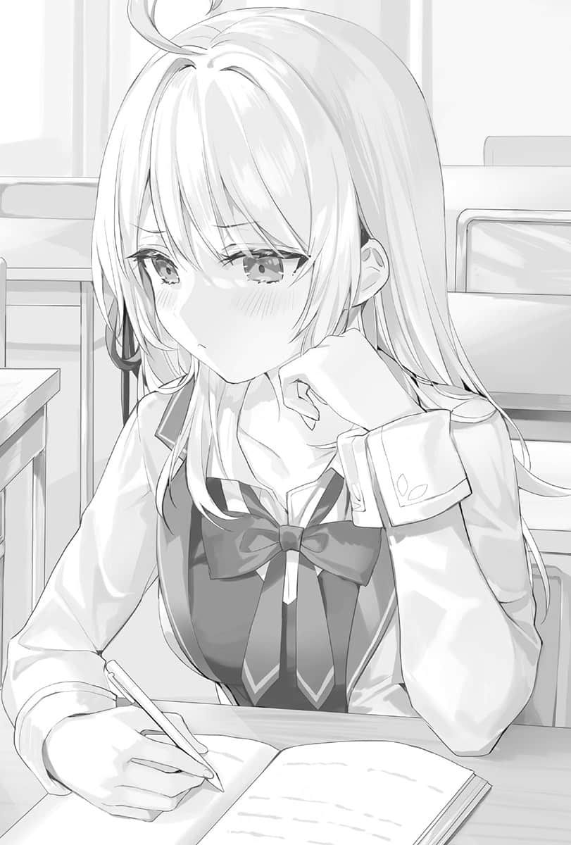 《不时轻声地以俄语遮羞的邻座艾莉同学》3 第2话 重设好恐怖插图(1)