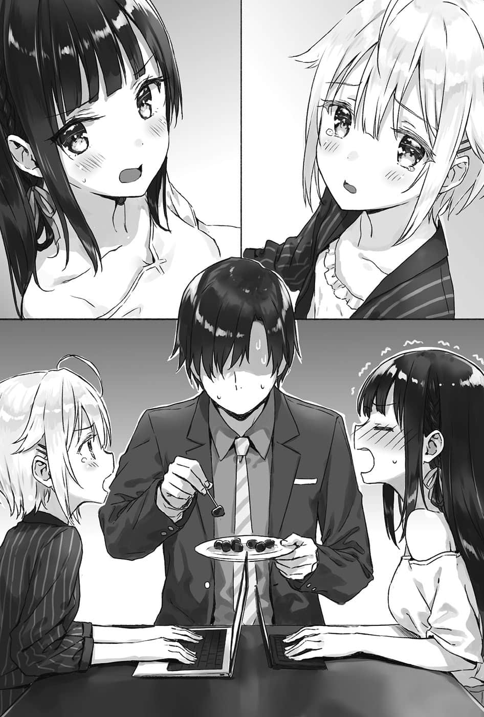 ※疼爱妹妹是编辑的第一要务。小说插图（4）