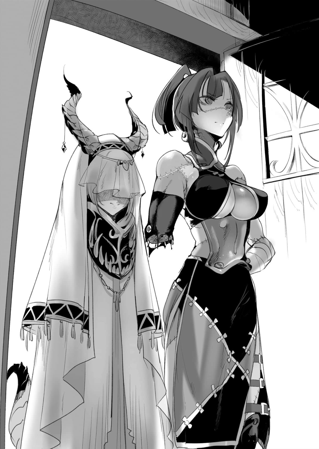 魔物娘的医生小说插图（15）
