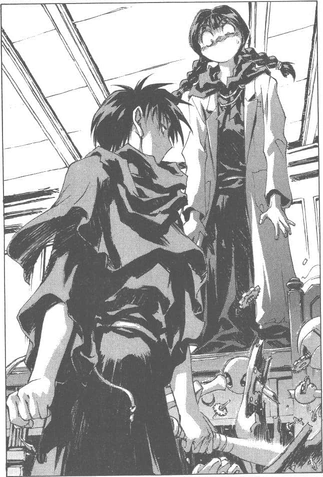 《魔术士奥芬的无赖之旅》短篇集 无谋篇④ 把脸洗洗再出来见人！ 魔术士奥芬·暗黑篇 纯真、正直而M丽插图（1）