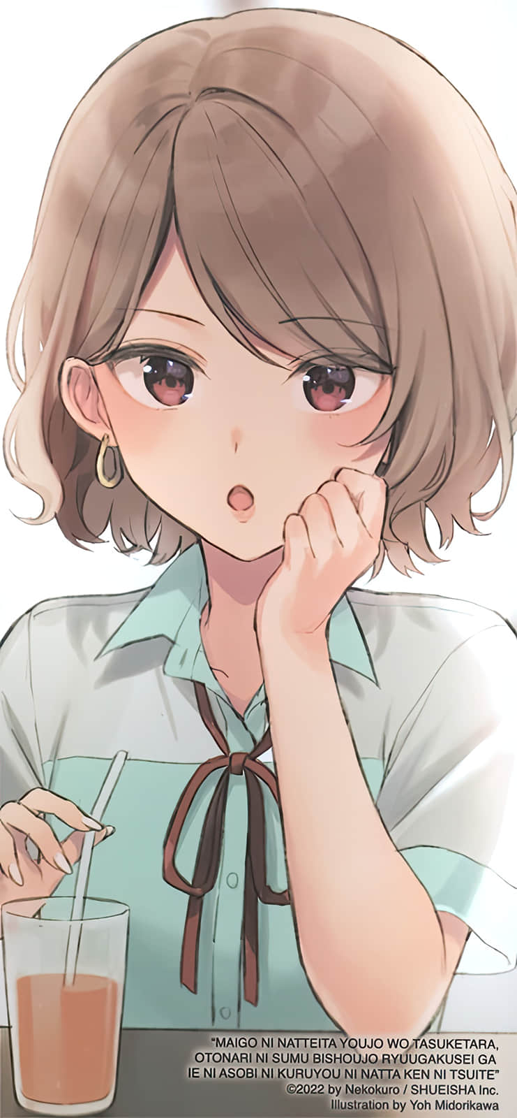 《关于我帮助迷路小女孩后，隔壁的美少女留学生开始来家里玩这件事》2 后记插图（3）