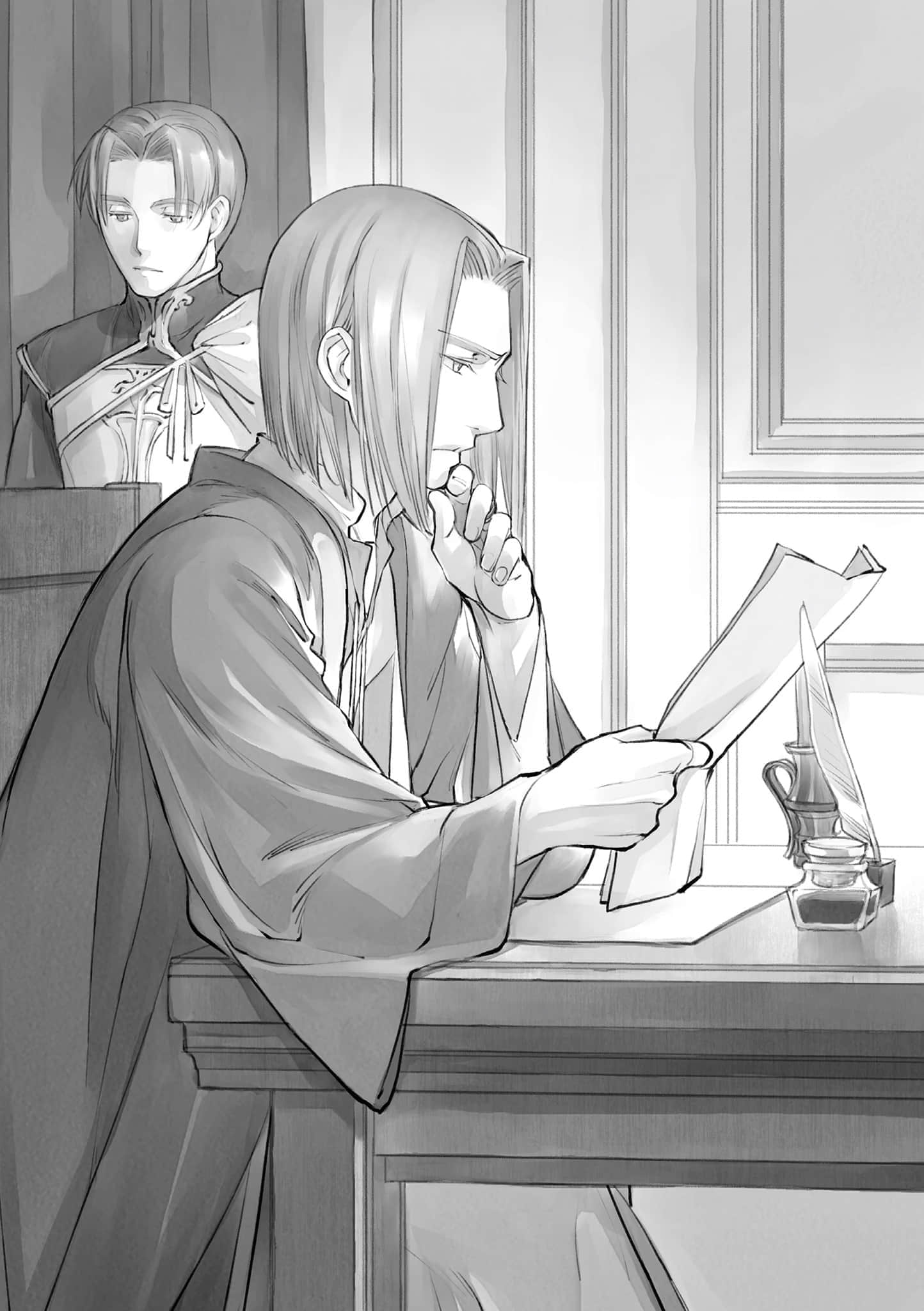 《小书痴的下克上 ～为了成为图书管理员不择手段～》5 女神的化身Ⅱ 序章插图（1）