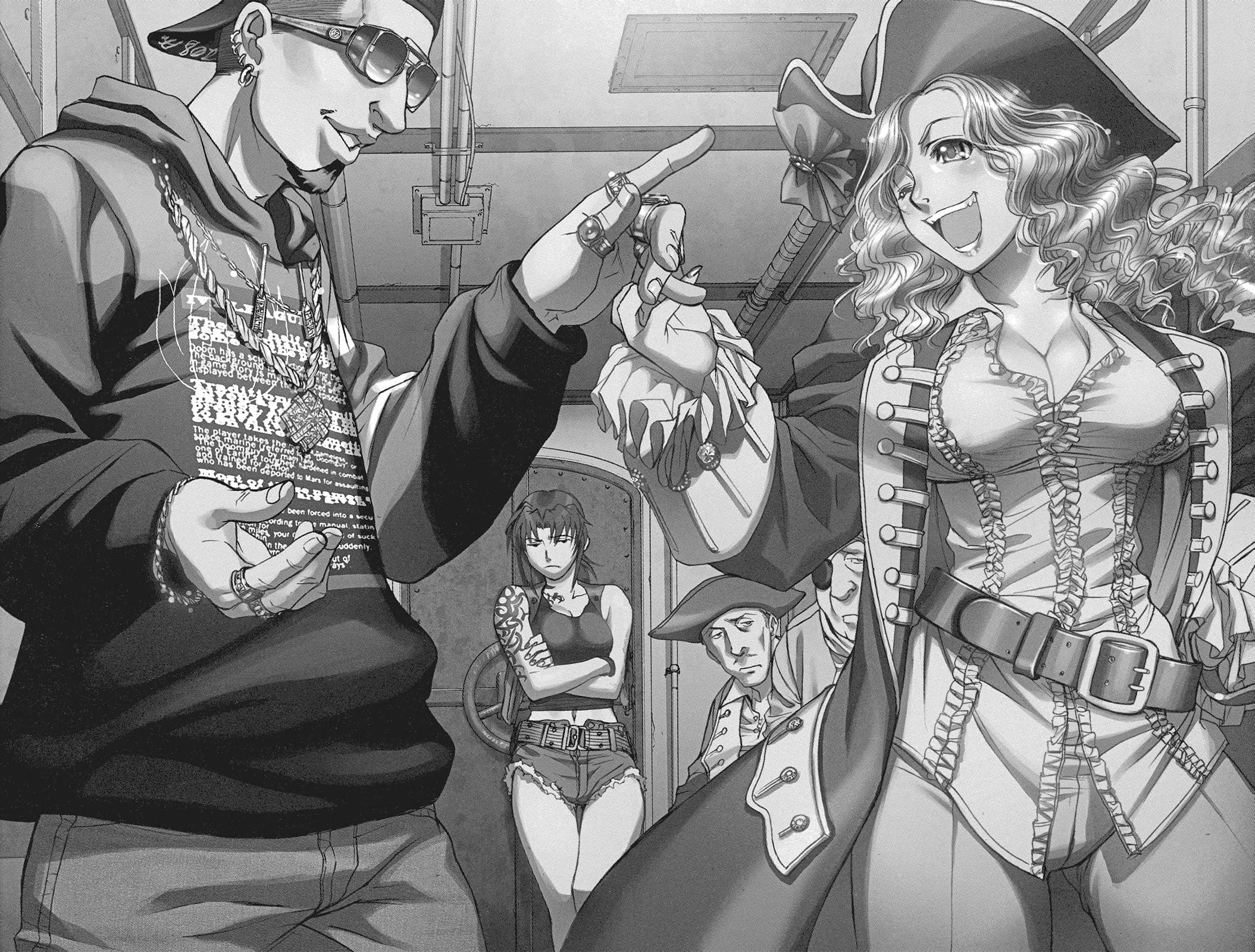《BLACK LAGOON 企业佣兵》1 恶魔之风 插图（8）