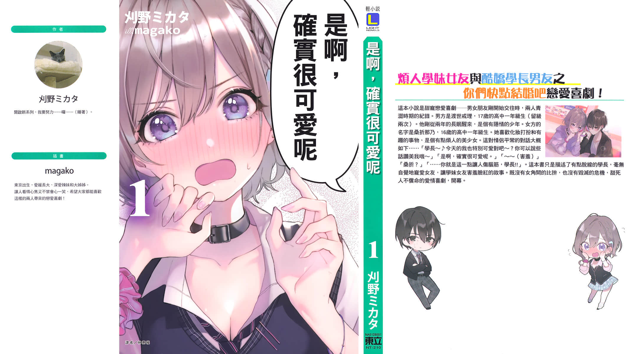 是啊，确实很可爱呢小说插图（20）