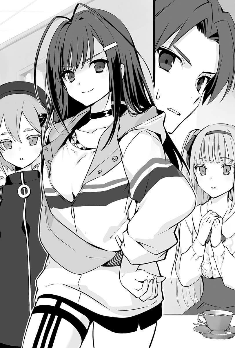 《重組世界 Rebuild World》3〈上〉地下遺蹟 第75話 克也與謝麗爾插圖(1)