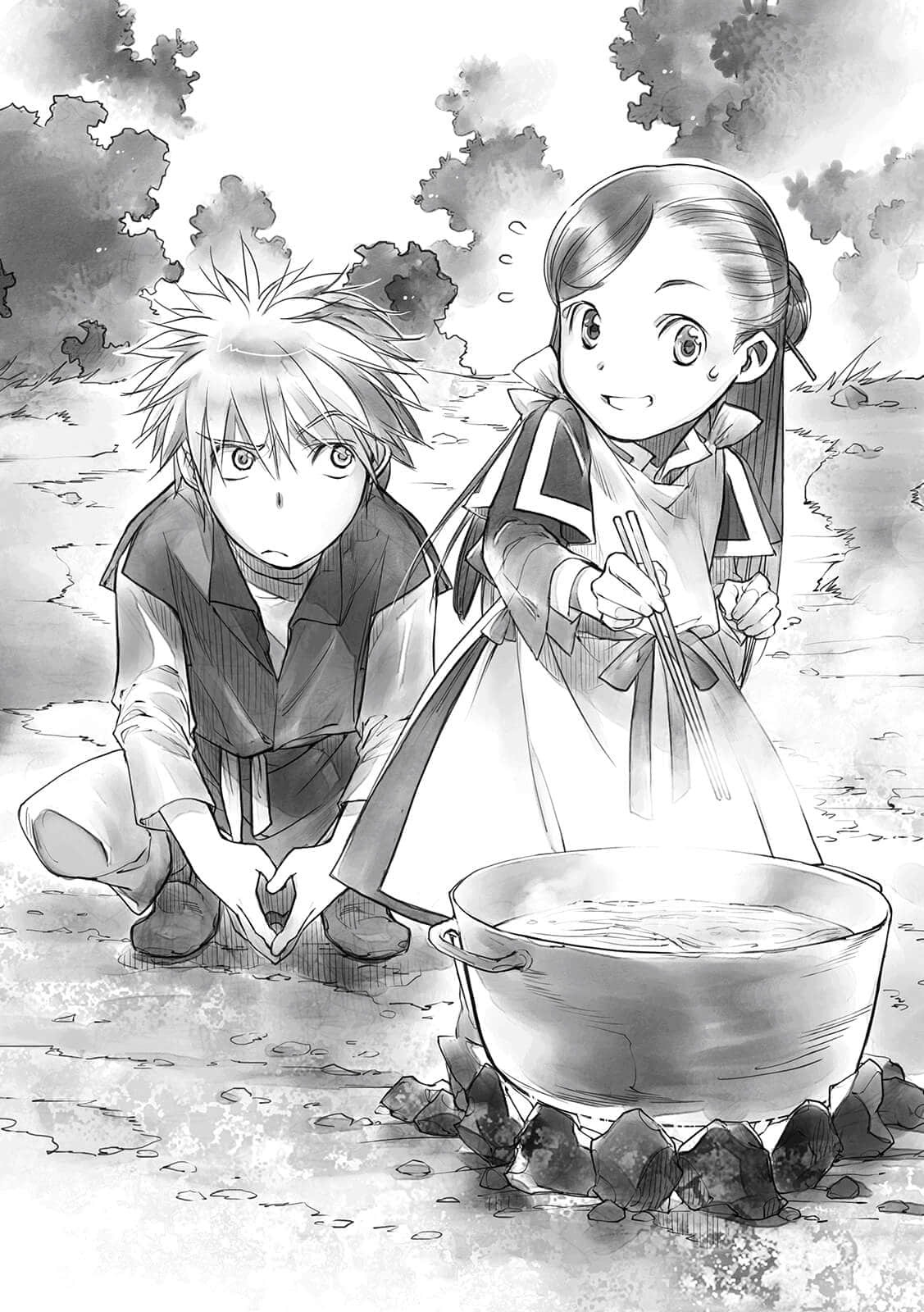 《小书痴的下克上 ～为了成为图书管理员不择手段～》1 士兵的女儿Ⅱ 后悔莫及的失误插图（1）