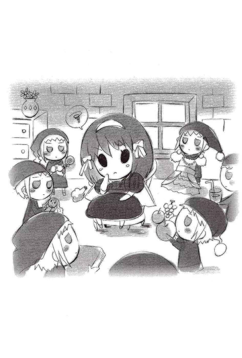《凉宫春日系列》08卷 凉宫春日的愤慨 戴着「总编辑」臂章的恶魔插图（6）