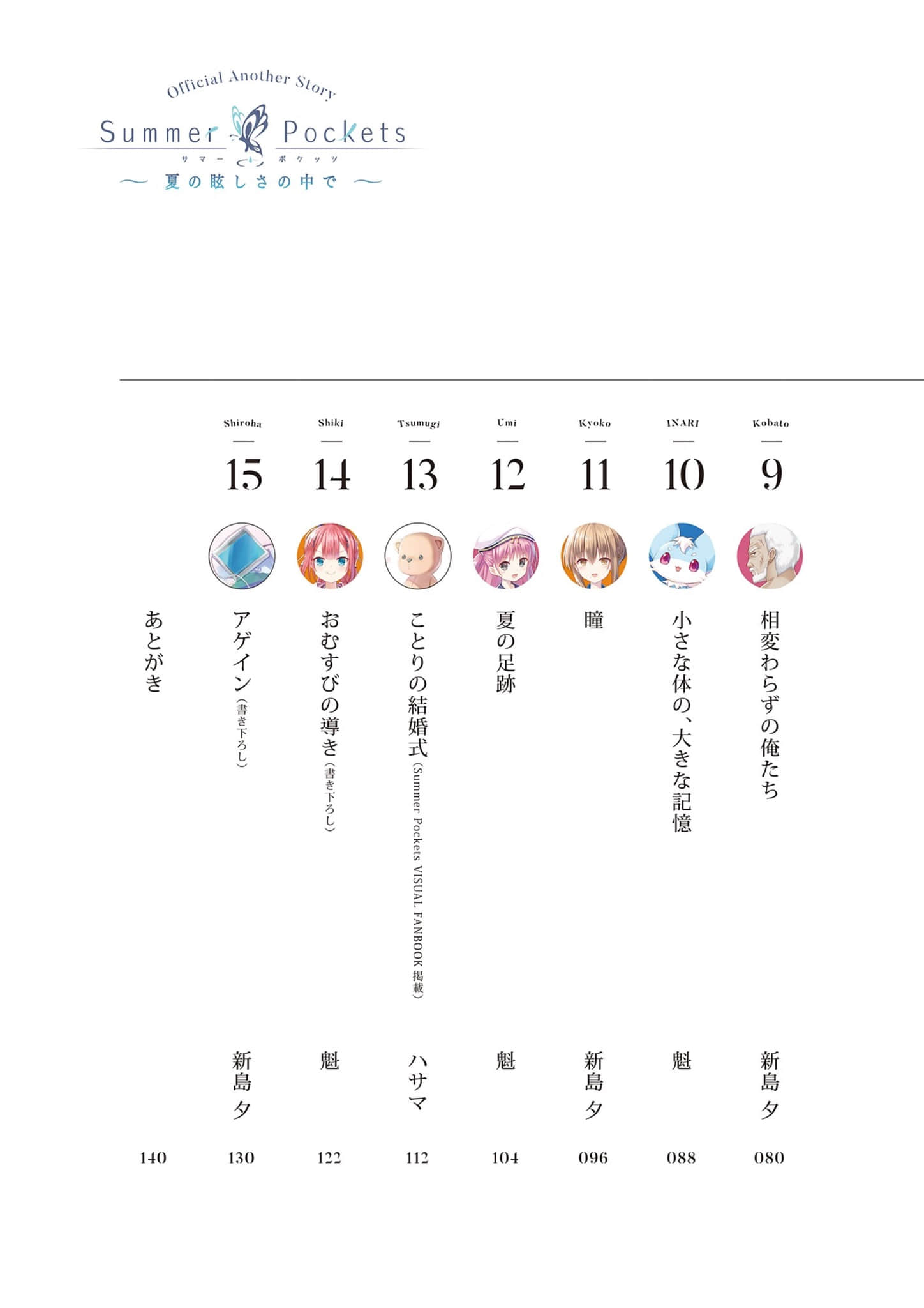 《Summer Pockets ~在夏日的绚烂之中~》全一册 插图(6)