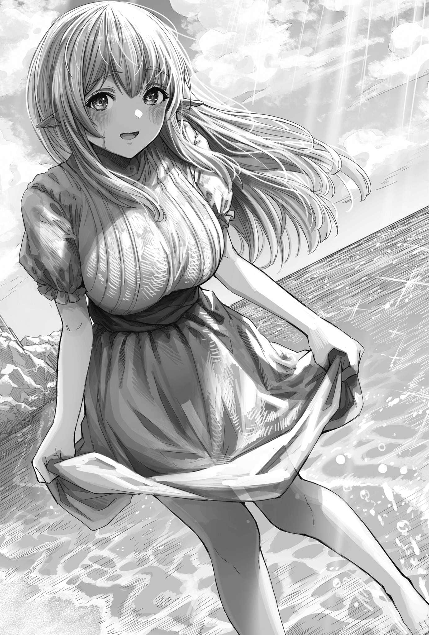 《为遍体鳞伤的精灵调制幸福配方的卖药郎》2 第四章 利兹蕾插图（1）