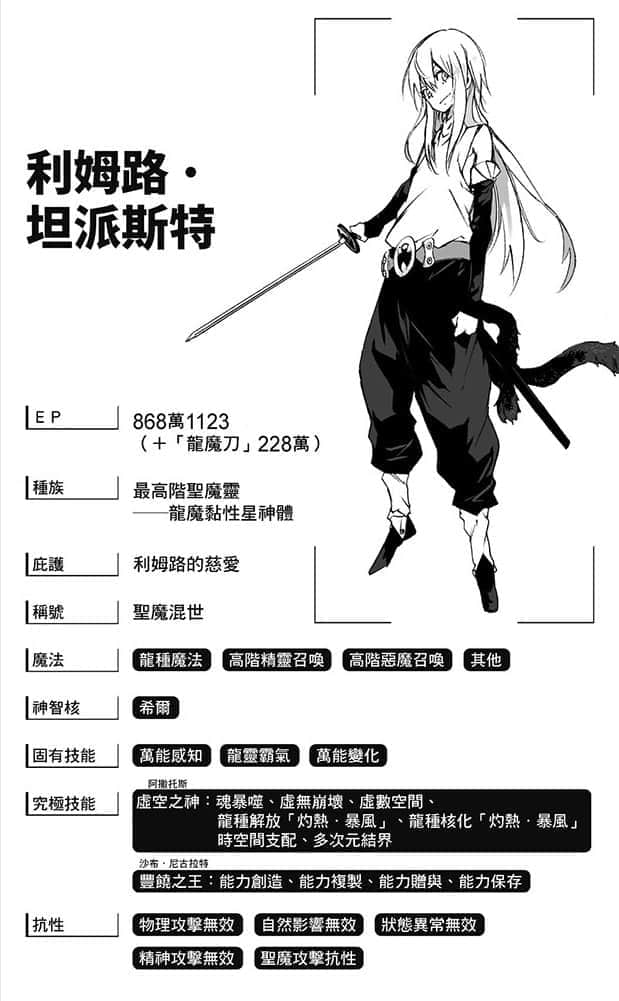《关于我转生变成史莱姆这档事》16 人物设定插图（2）