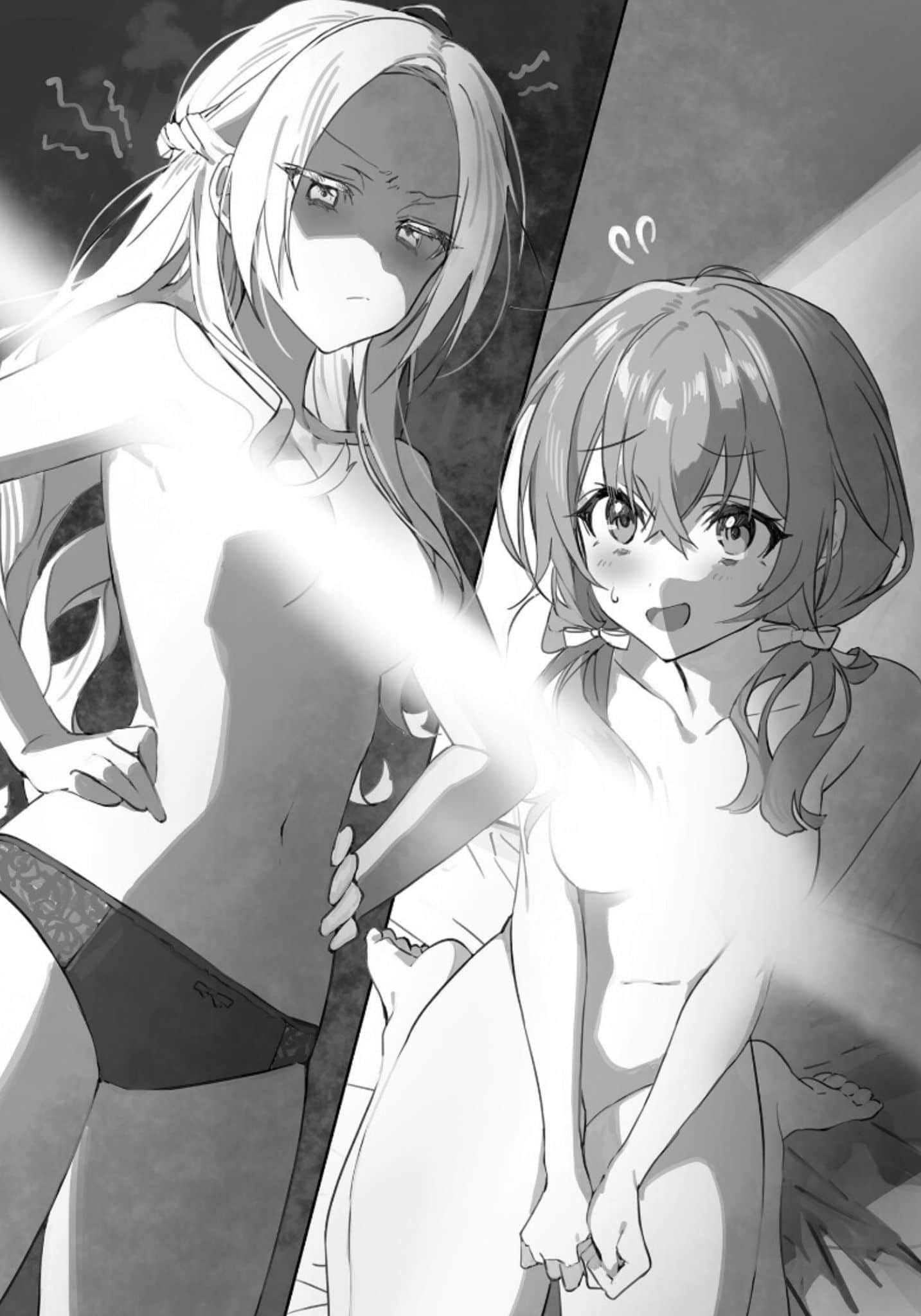 《讓聲稱女性之間不可能的女孩,在百日內徹底淪陷的百合故事。》5 序章插圖(1)