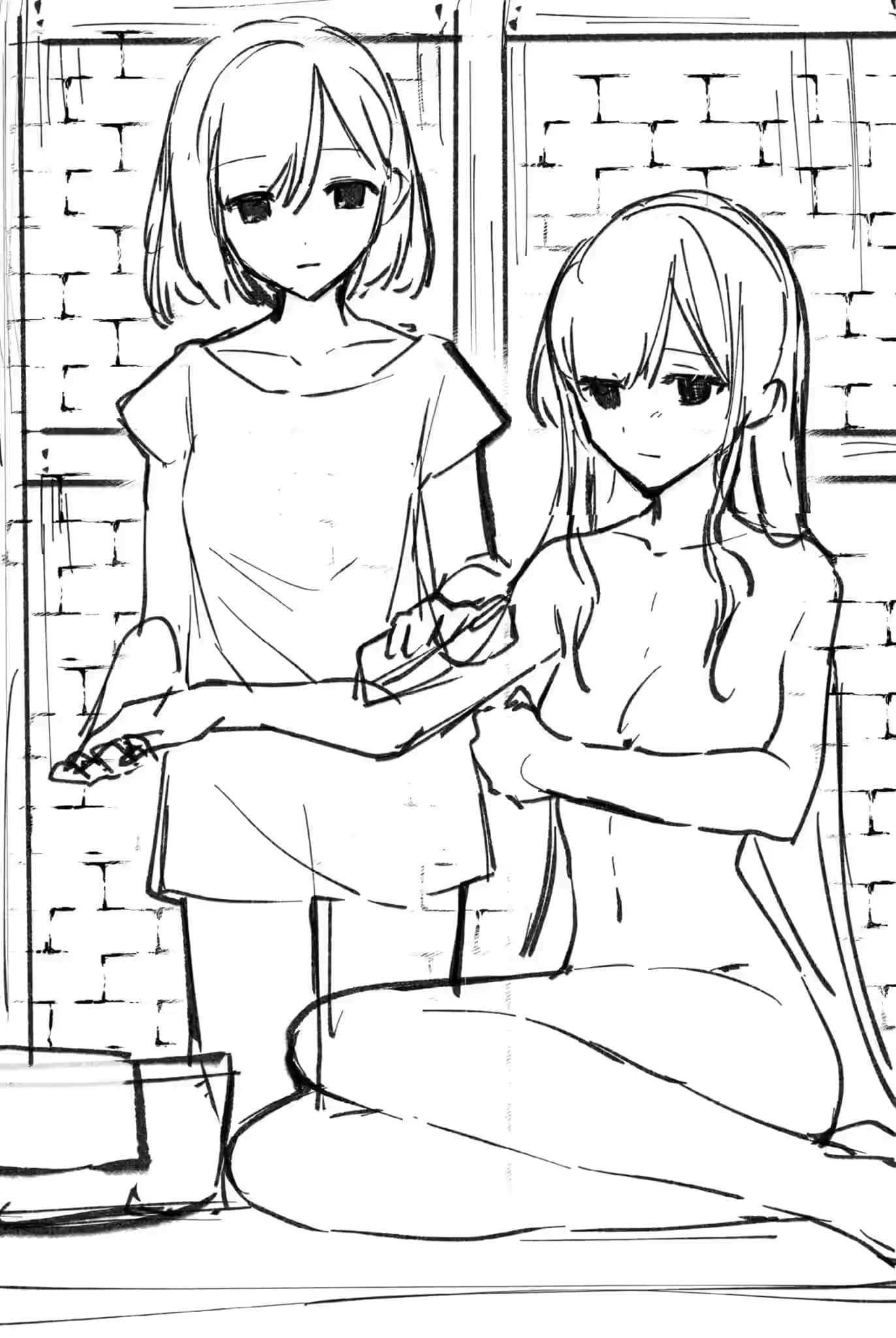 《我的推是坏人大小姐。》2 插画草稿集插图（6）