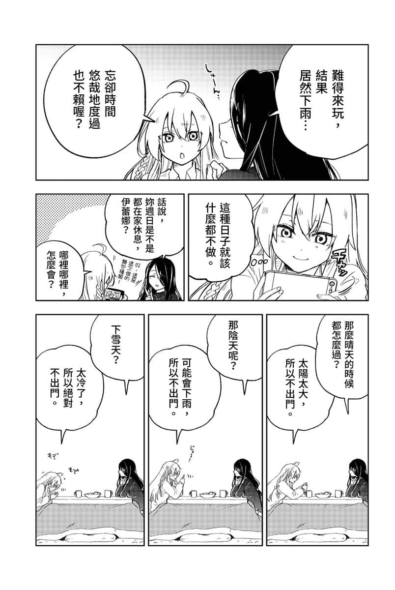 《魔女之旅 學園》1 漫畫集錦 假日閒聊2插圖（3）