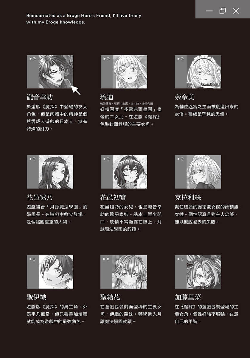《魔法★探险家 转生为成人游戏万年男二又怎样，我要活用游戏知识自由生活》6 插图（7）
