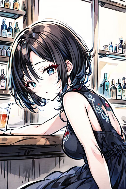《橘色屋檐下的妹妹》上卷 爱 人设样图插图（2）