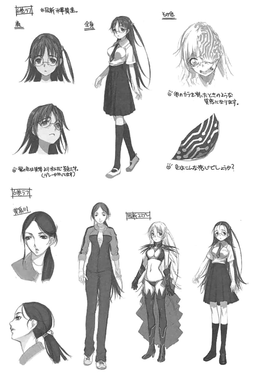 《魔法禁书目录》8 插画设定插图（19）