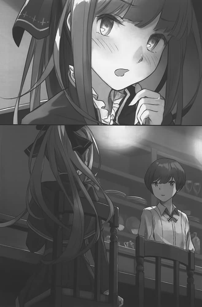 《放学后，到异世界咖啡厅喝杯咖啡》1 五「无眠之夜」插图（1）