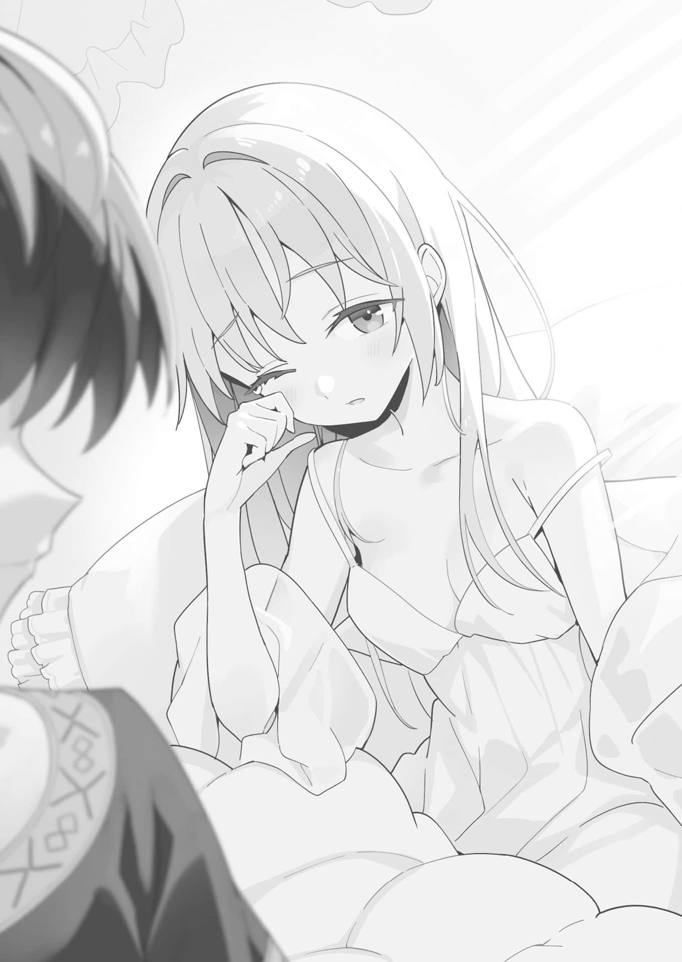 《和沒有信徒的女神大人一起攻略異世界》13 世界最強精靈使與女神的願望〈中〉 序章 緊急通知插圖（1）