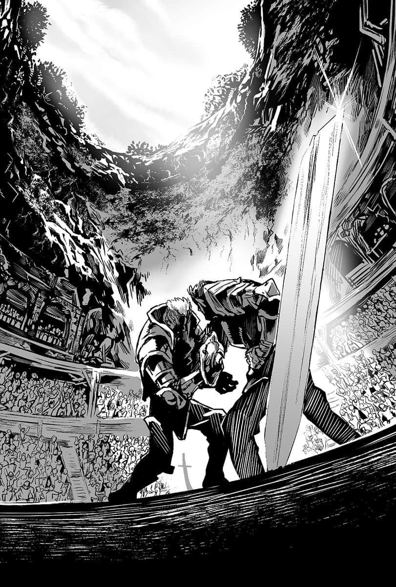 《半兽人英雄物语 忖度列传》3 矮人国 多邦嘎地坑篇 9 武神具祭 开赛第二天 决赛插图（1）