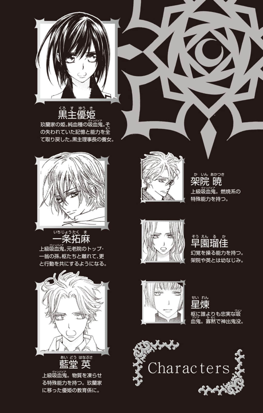 《吸血鬼骑士官方小说》煌银之梦 作品相关插图（5）