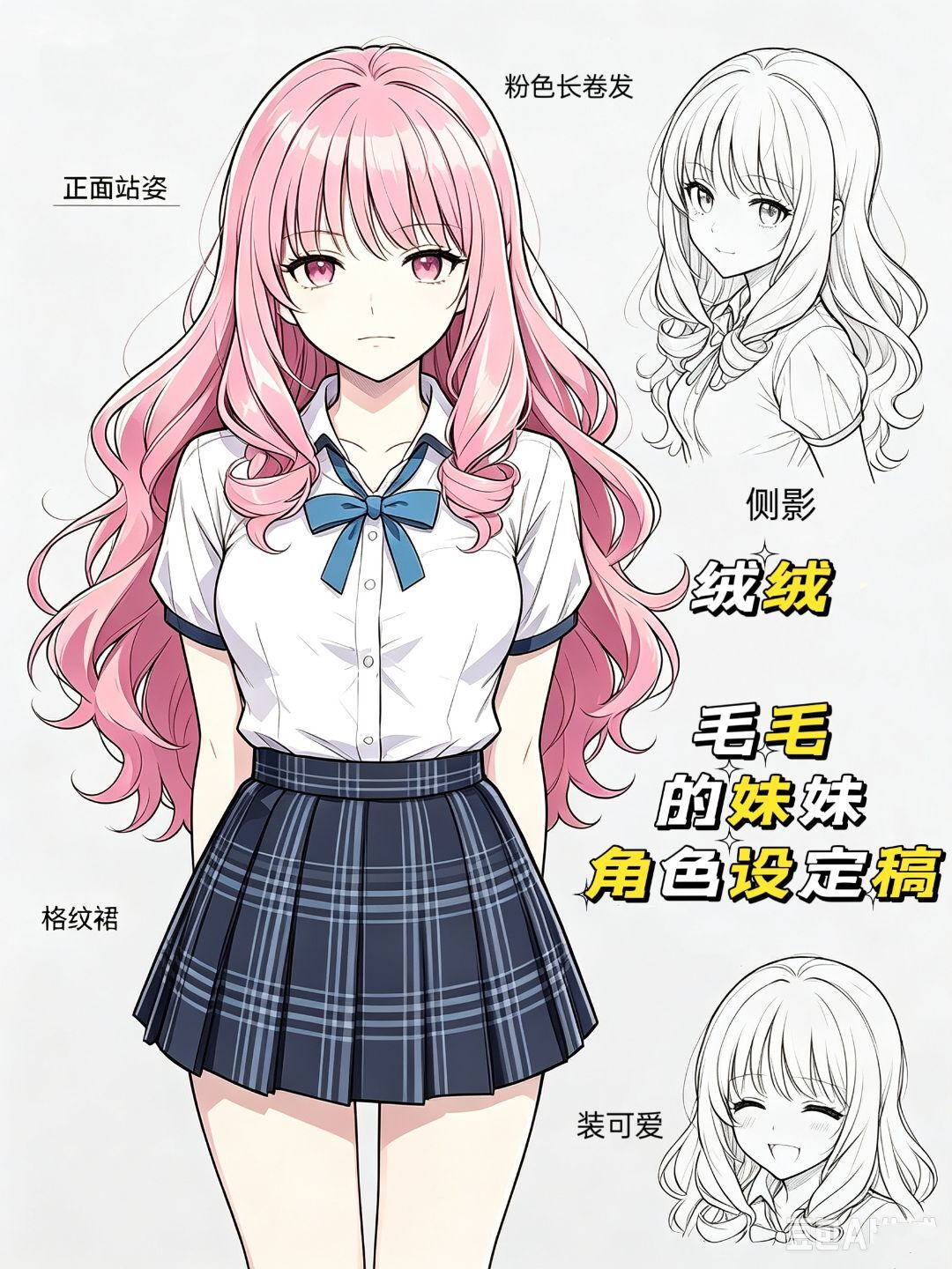 《我喜欢的她不是青梅竹马》2.5 封面插画插图（5）