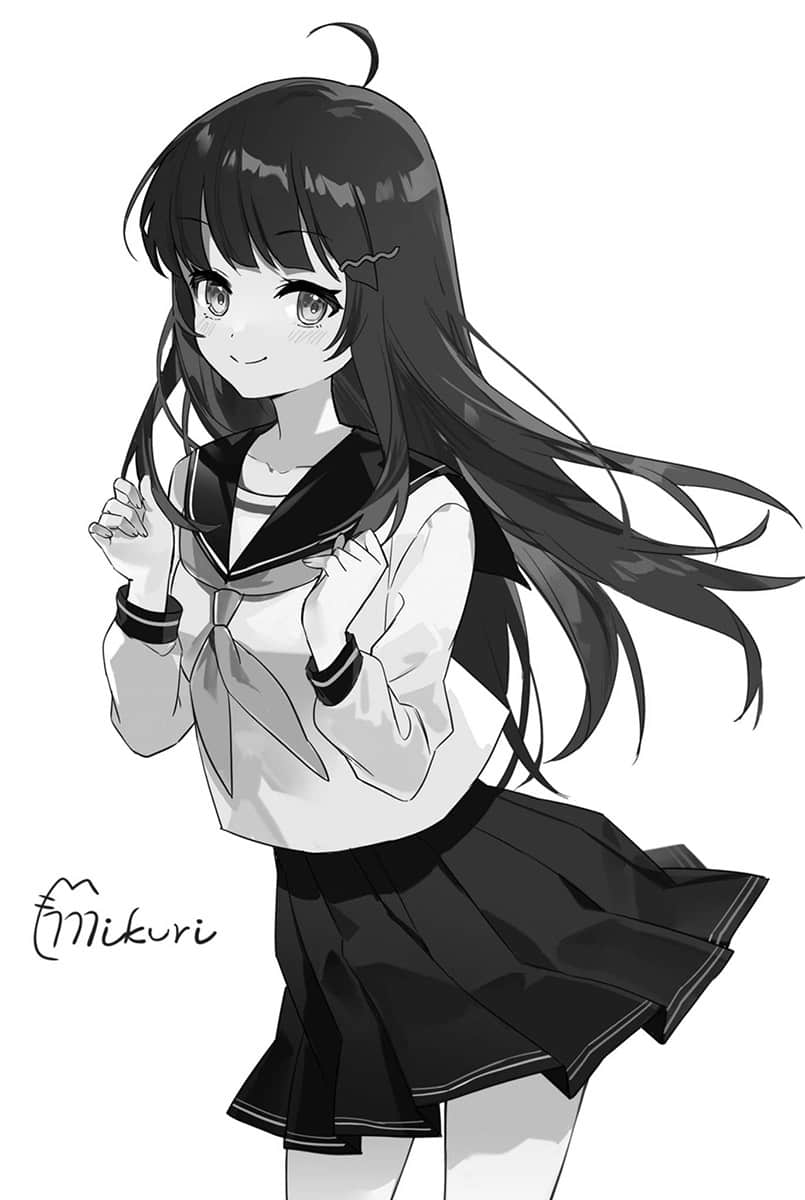 快30岁才转职成为VTuber的故事。小说插图（14）