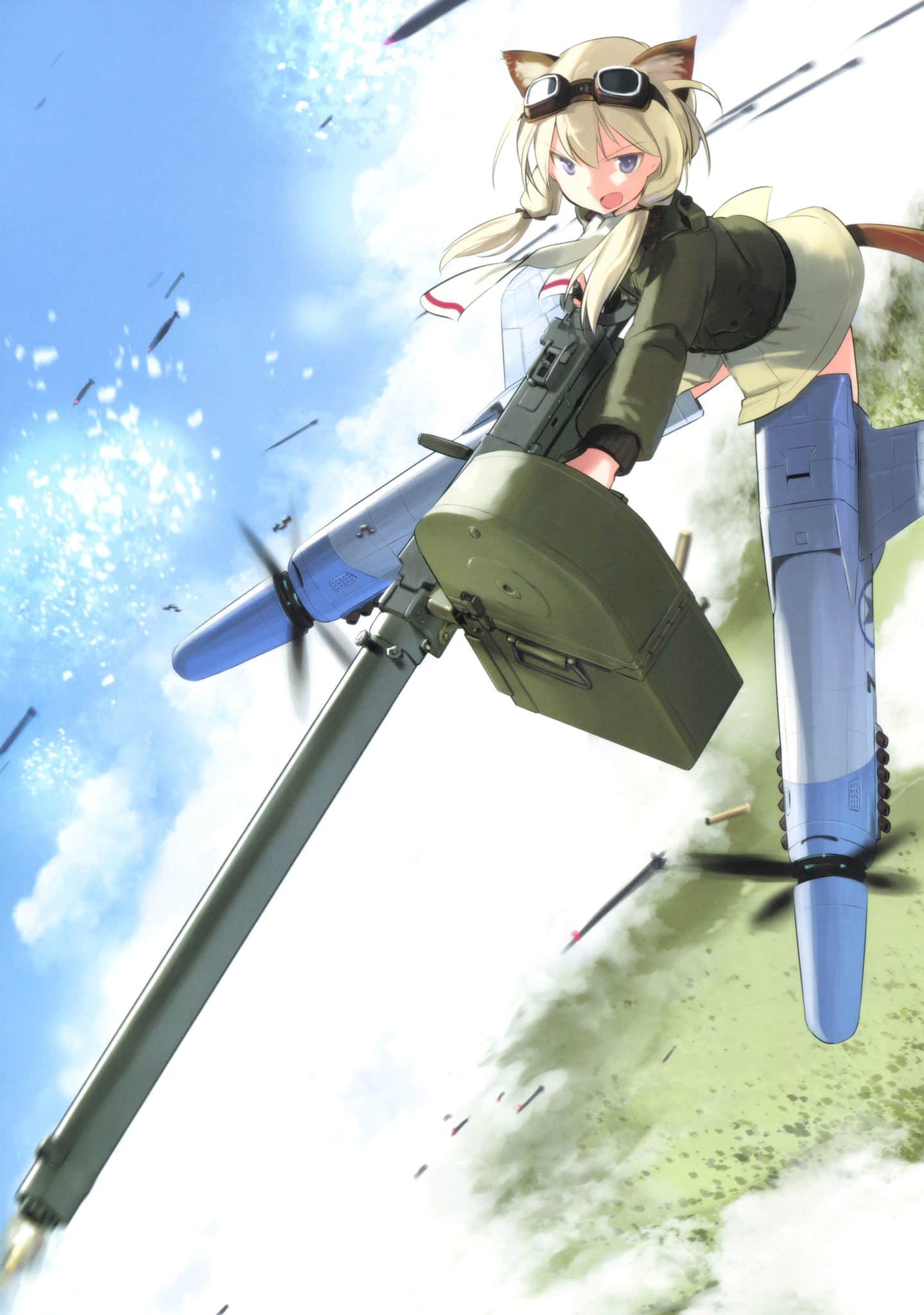 《寂静魔女 索姆斯没人要中队Reboot》画集・设定资料集 第506統合戦闘航空団插图（20）