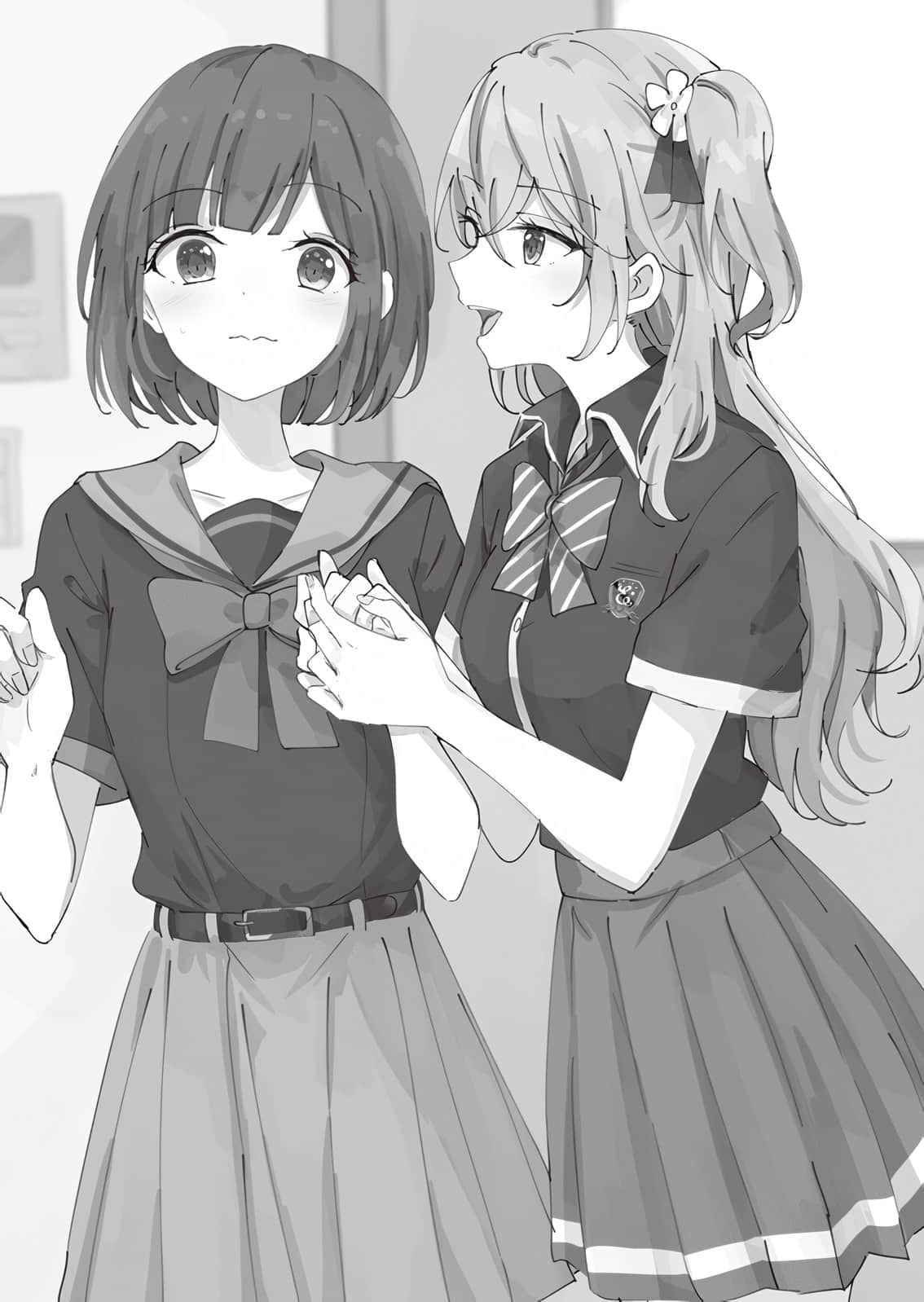 《被夹在百合之间的我，顺势劈腿了》4 第一话 风波到来插图（1）