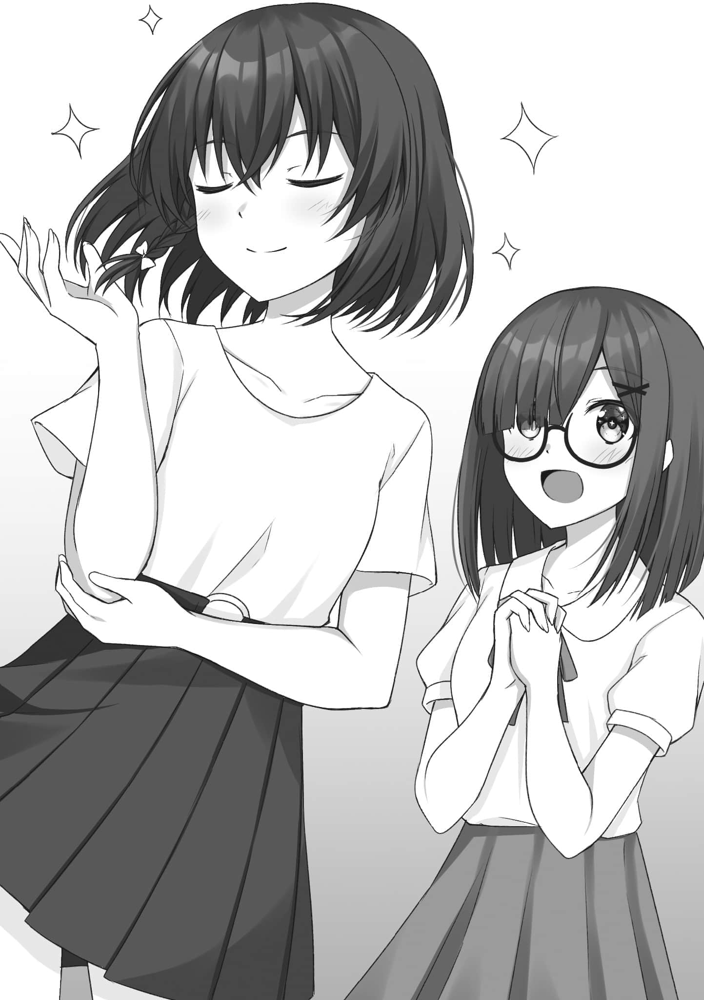 《班上的辣妹不知为何与我的义妹关系变得要好起来了。》2 插图（11）