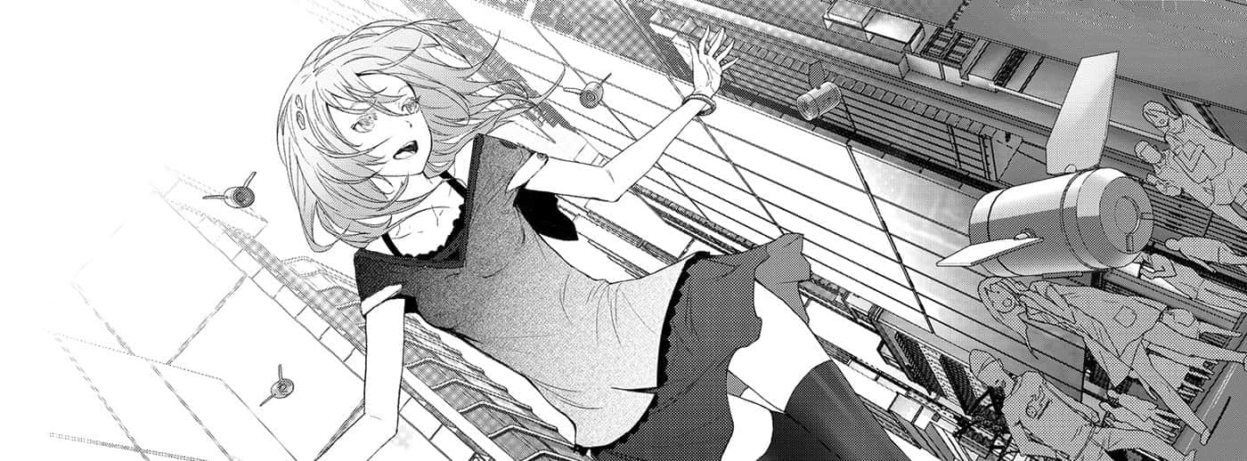 《BEATLESS─沒有心跳的少女─》1〈上〉 Phase 2 「analog hack」插圖（1）