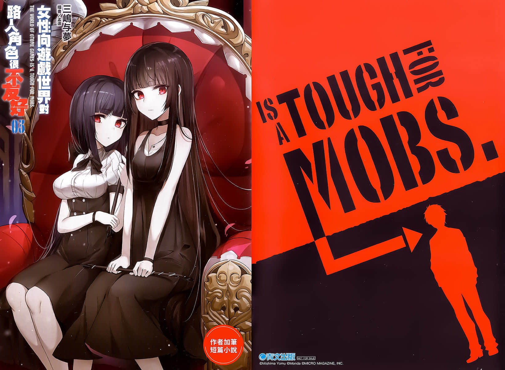 《女性向游戏世界对路人角色很不友好》3 特典『玛丽耶与里昂的分数』插图（1）