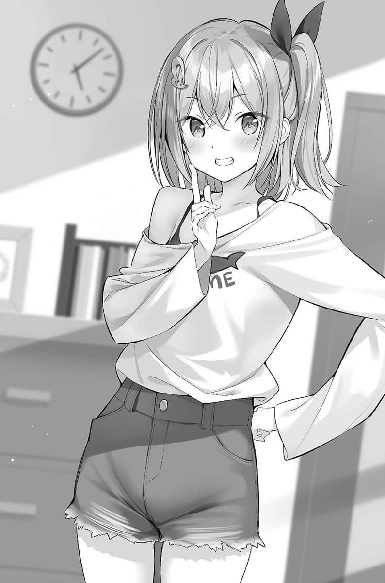 好友的妹妹似乎愿意协助我创作成人小说小说插图（15）