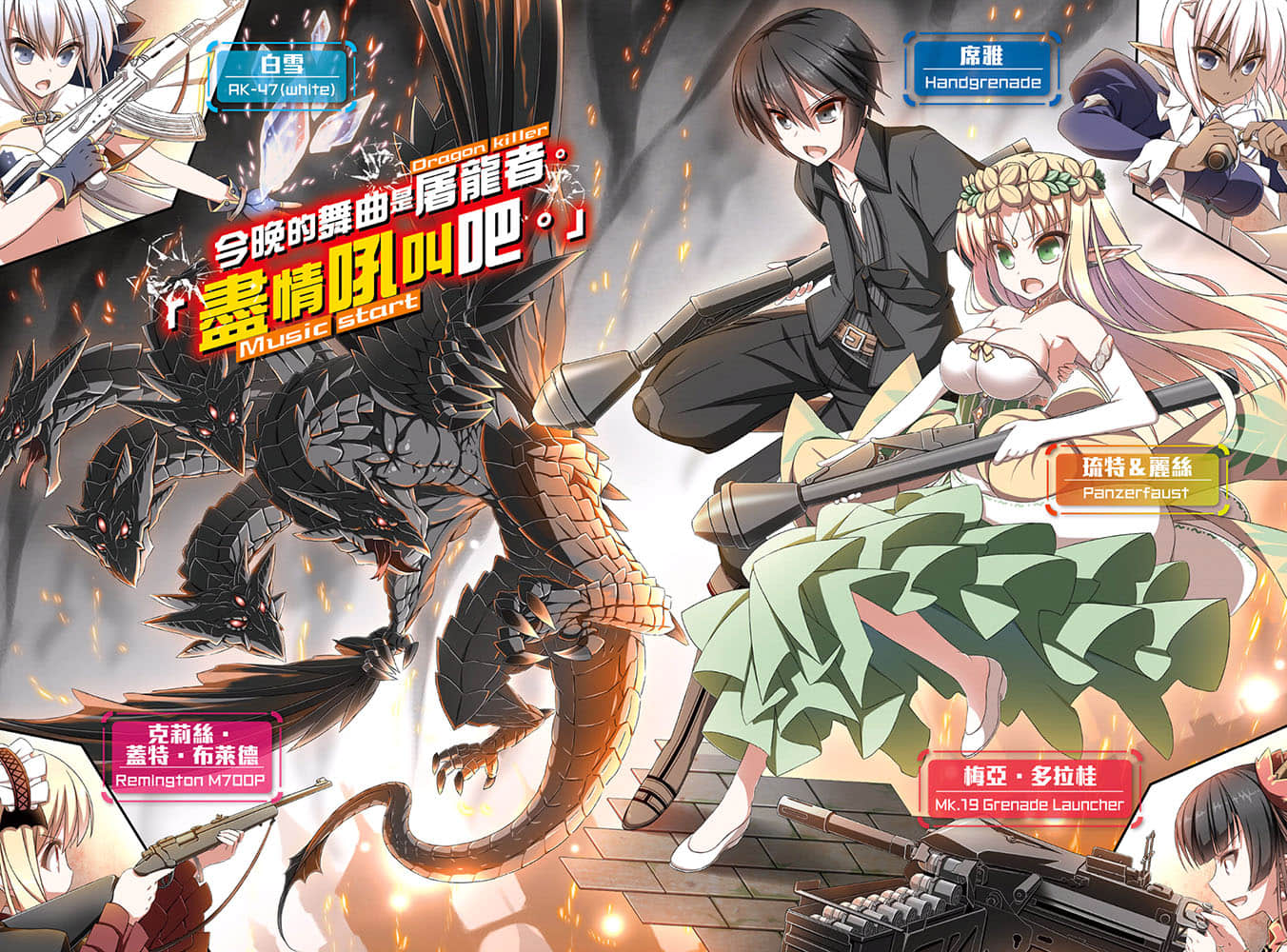 《軍武宅轉生魔法世界，靠現代武器開軍隊後宮!?》4 插圖（3）