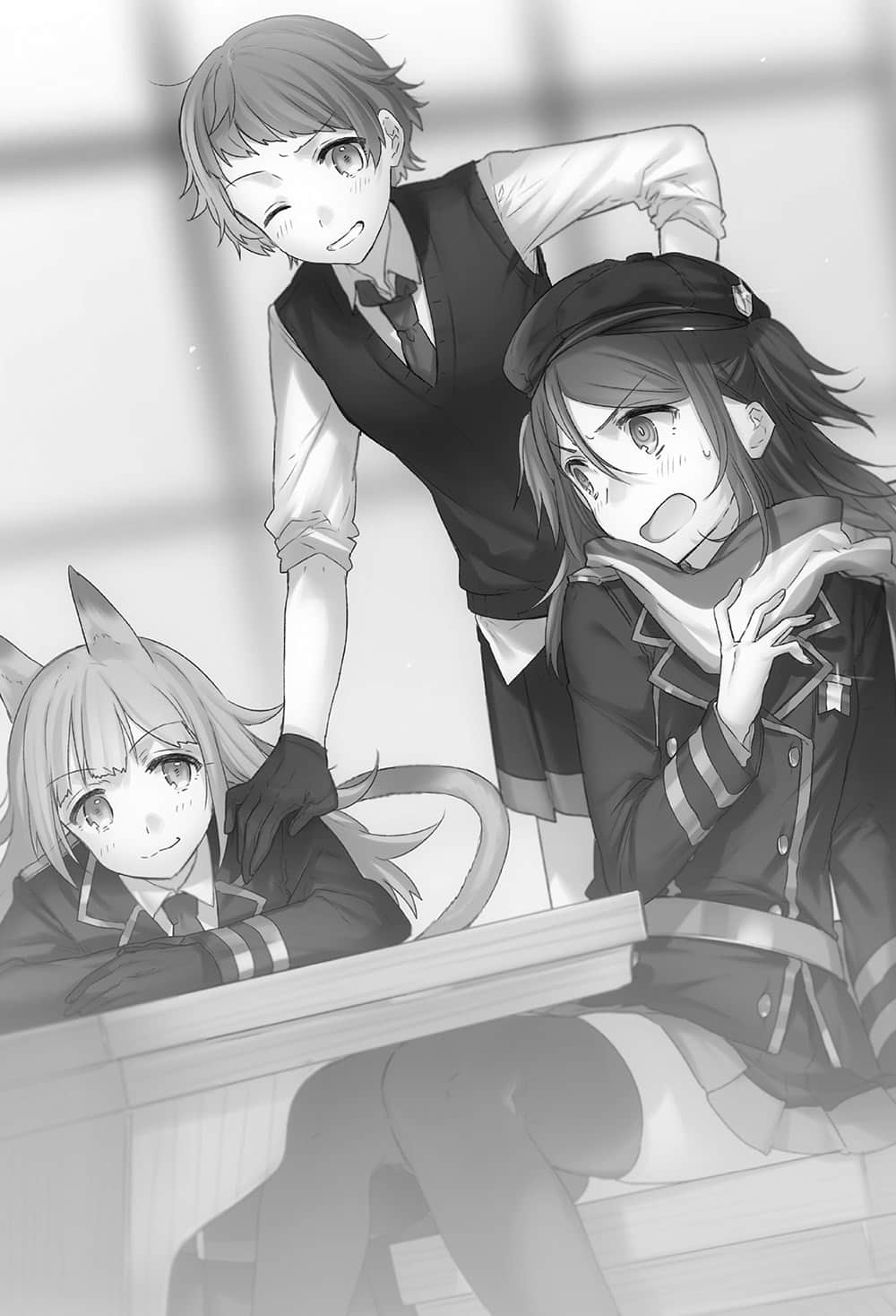 《对魔导学园35试验小队》6 琉璃色的二度契约 第二章 粉饰的平稳插图（1）