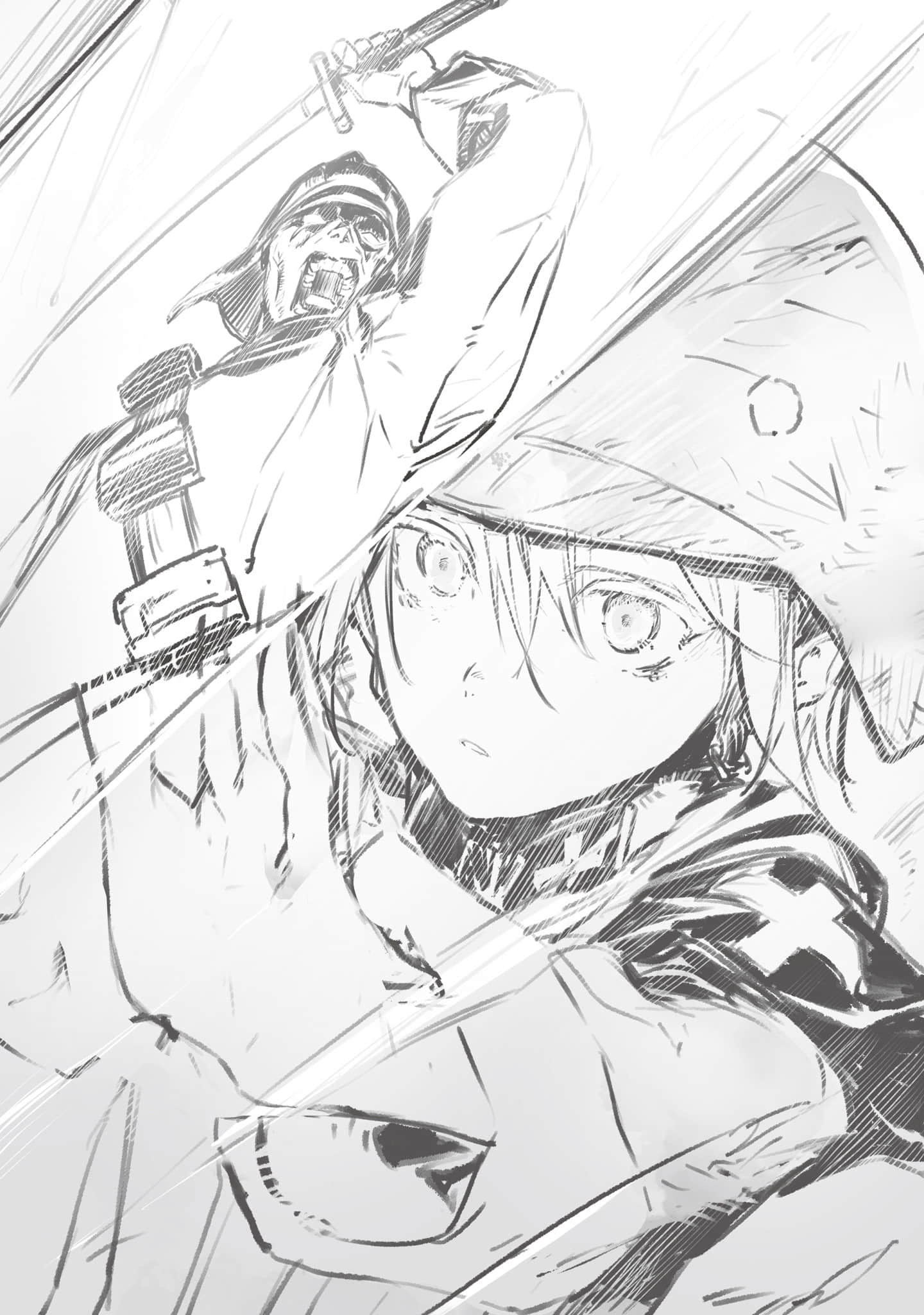 《TS卫生兵的战场日记》1 西部战线 ２插图（2）
