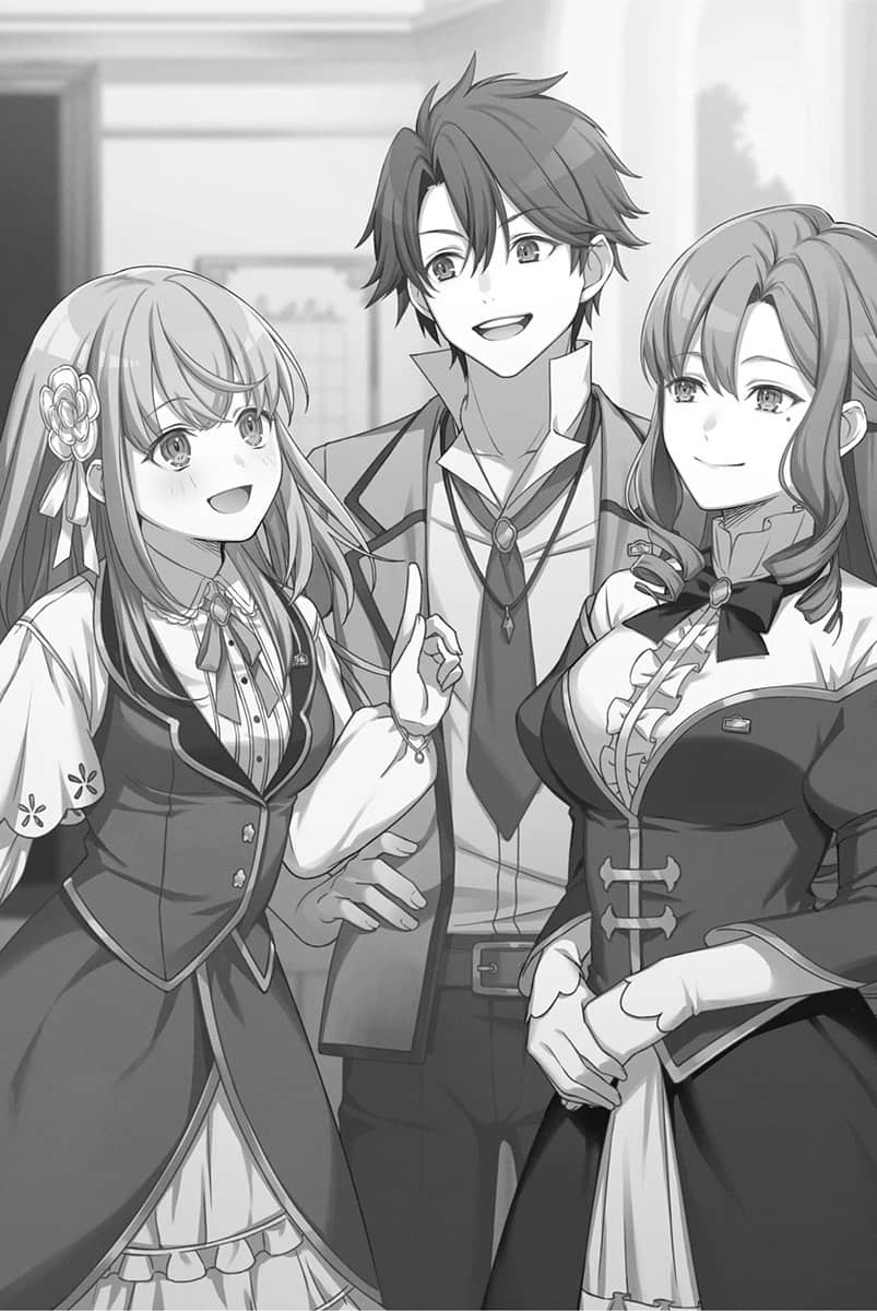 《軍人少女,要潛入皇立魔法學校了 ~女性向遊戲?我可沒聽說耶?~》2 2 讀書會插圖(1)