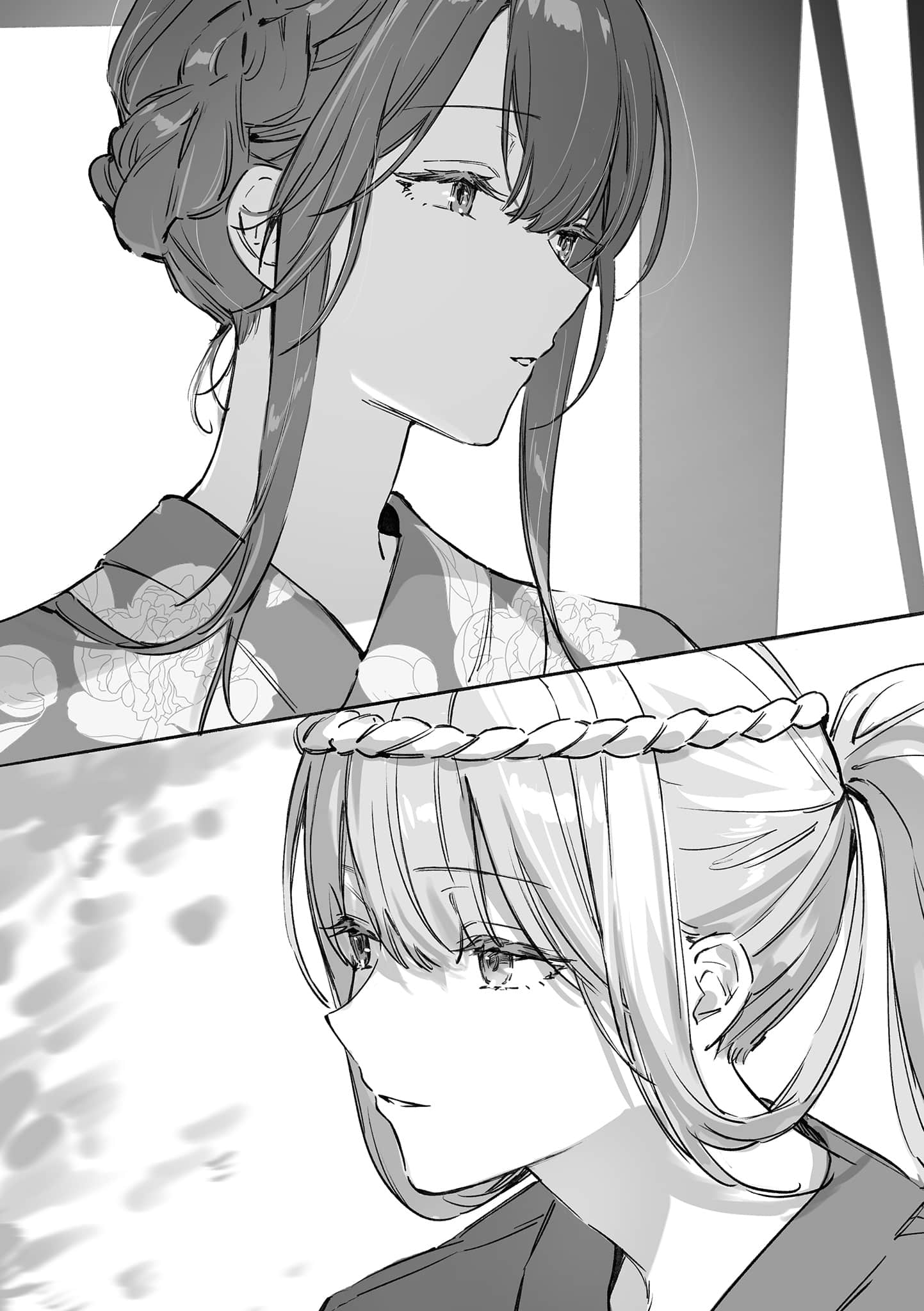 《人妻教师与班上女高中生陷入爱恋》3（网译） 第六章『似描于空』插图（2）
