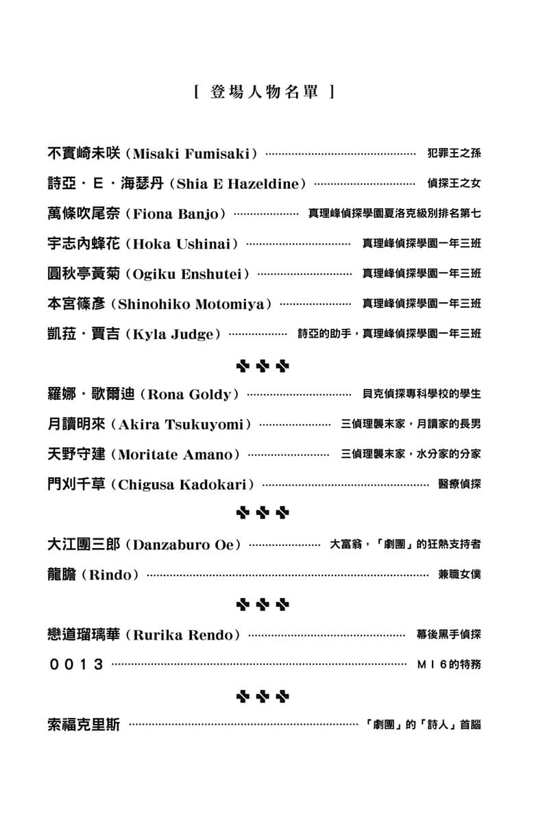 《夏洛克＋侦探学园》Logic.2 夺回被夺走的马克白（台版） 插图（7）