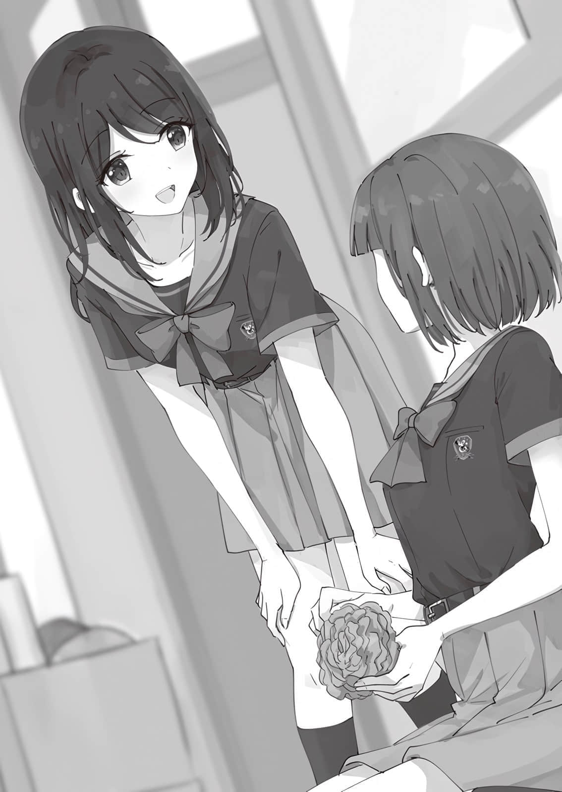 《被夾在百合之間的我，順勢劈腿了》4 第四話 約會。約會。以及……插圖（1）
