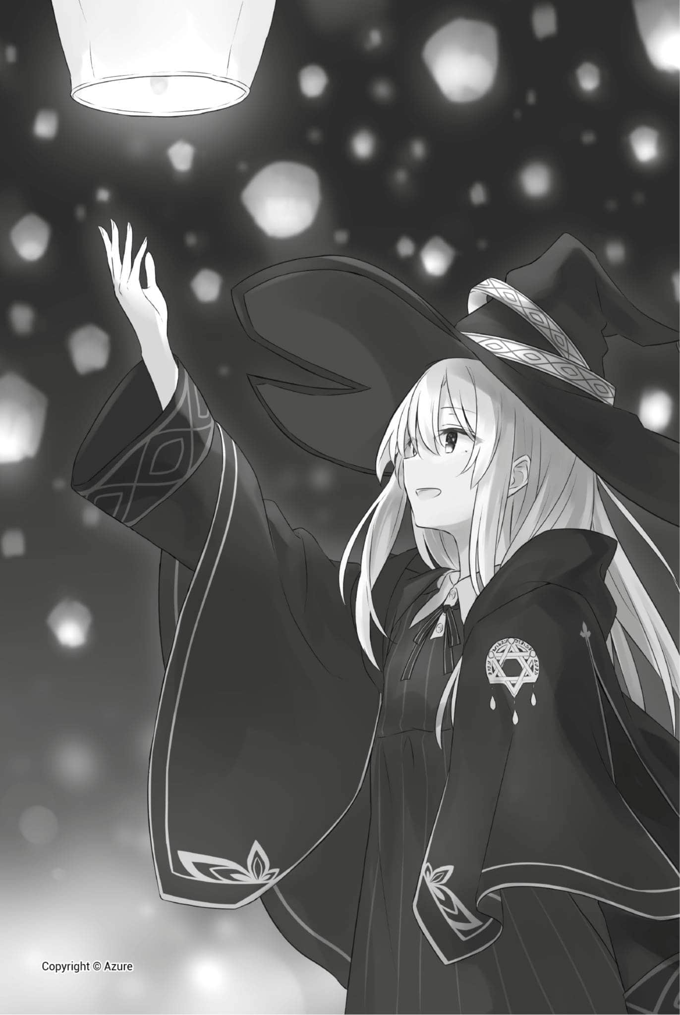 《魔女之旅》10 第八章 旅行航路：昏暗夜空中升起的火光插圖（1）