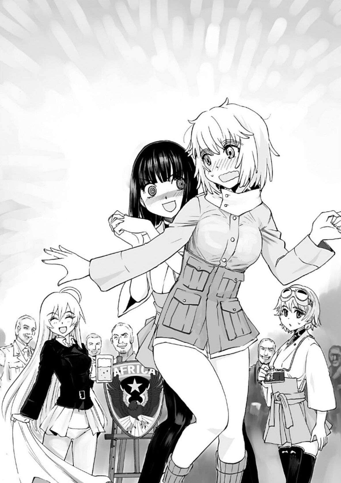 《强袭魔女 阿非利加的魔女 圭的报告》1 第六章 统合战斗飞行队「阿非利加」插图（1）