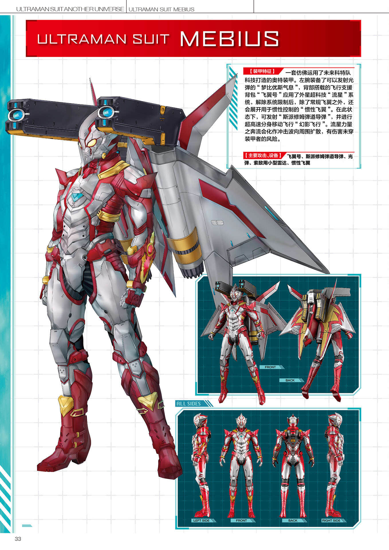 《ULTRAMAN SUIT ANOTHER UNIVERSE》4 MANIACS 机动奥特曼装甲＆宇宙人介绍插图（21）