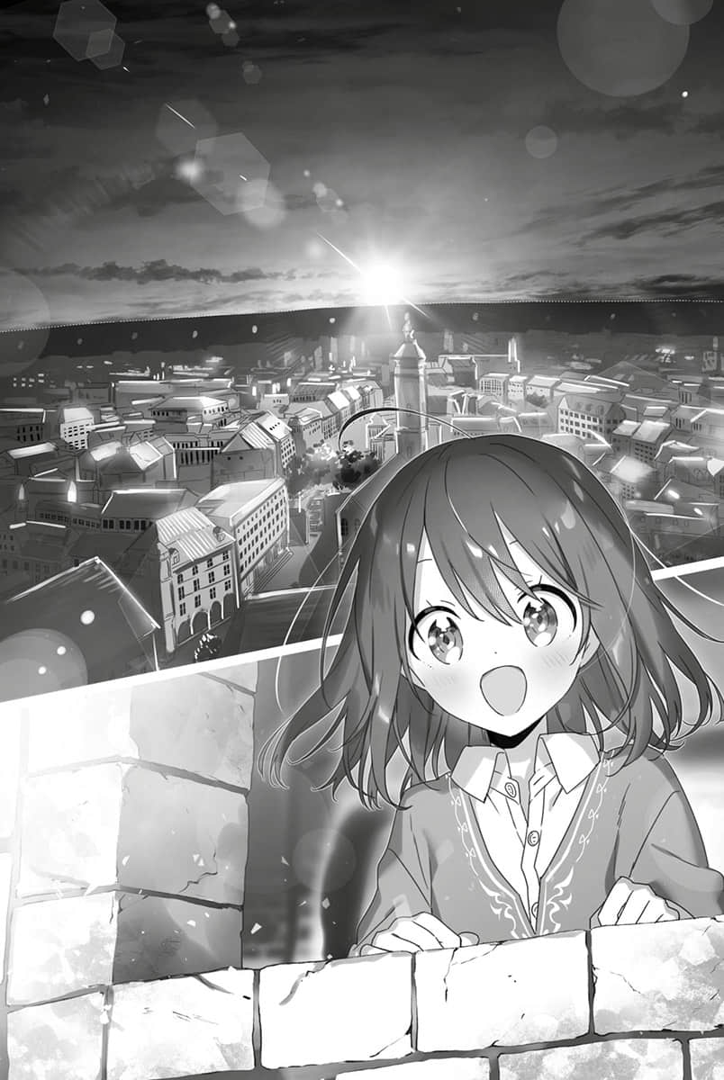 《转生少女首先想从第一步开始！～没听说有魔物啊！～》2 第二章 罗沙镇的莎拉与亚伦插图（1）