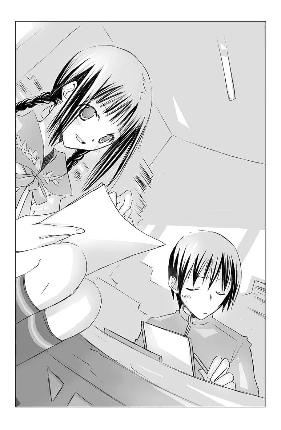 《文学少女》7 迈向神境的作家（上） 第一章 学姐与N友插图（1）