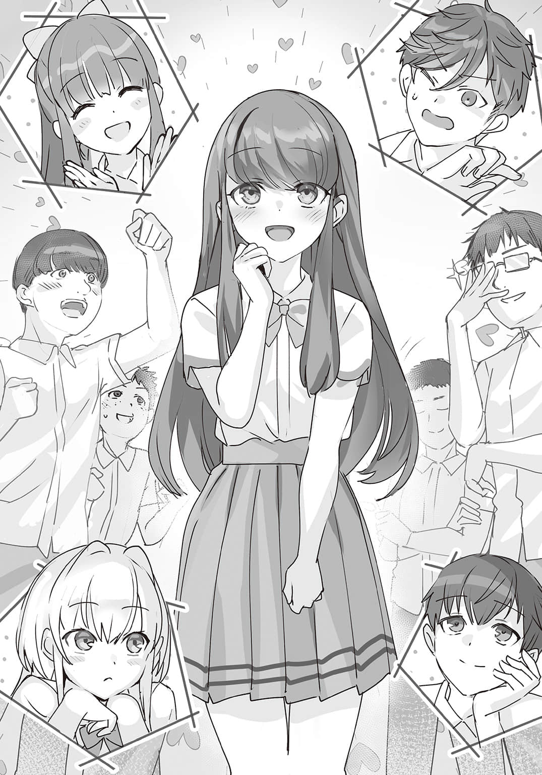 《原本只是跟全校第一美少女商量彼此摯友的戀愛煩惱，不知不覺間她竟成爲我最親近的存在》2 插圖（嚐鮮）（7）